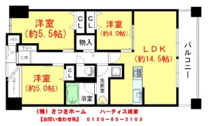 ハーティス城東-1